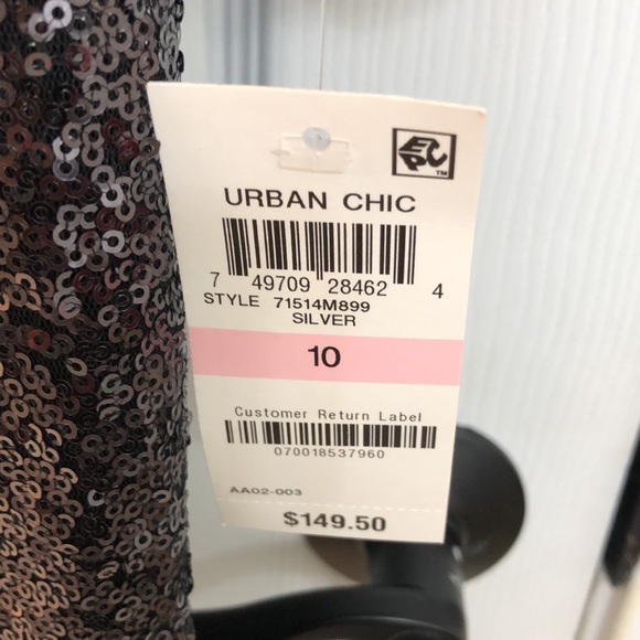 INC Black Sequins Sheath Dress - Picture 3 of 11